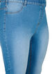 Jeggings med bakfickor, Blue denim, Packshot image number 2
