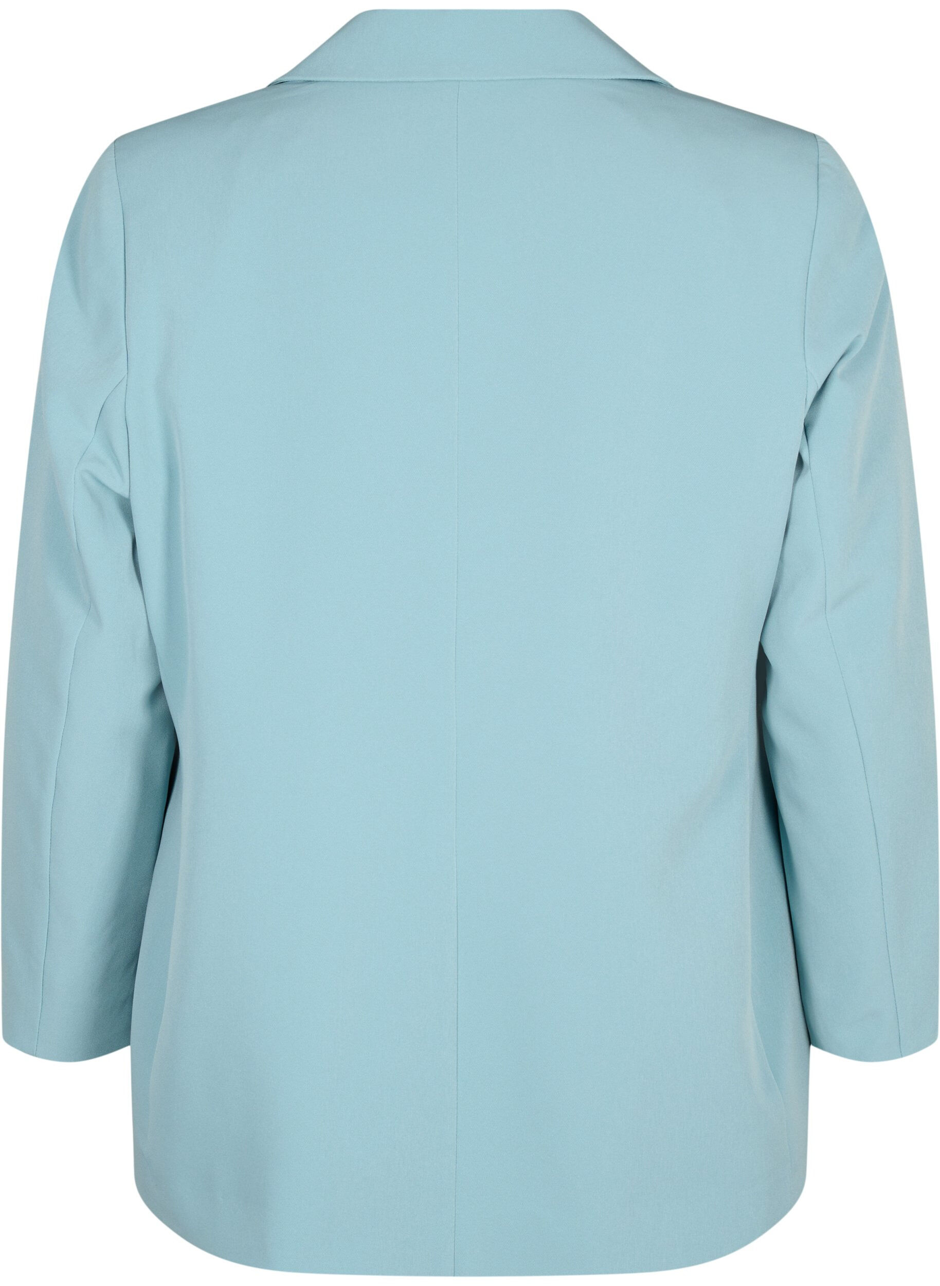 Zizzi Klassisk blazer med knapp, Citadel, Packshot image number 1