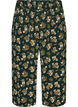 Culottebyxor med tryck, Svart, Packshot image number 0