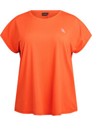 Enf&auml;rgad tr&auml;nings-T-shirt, Orange