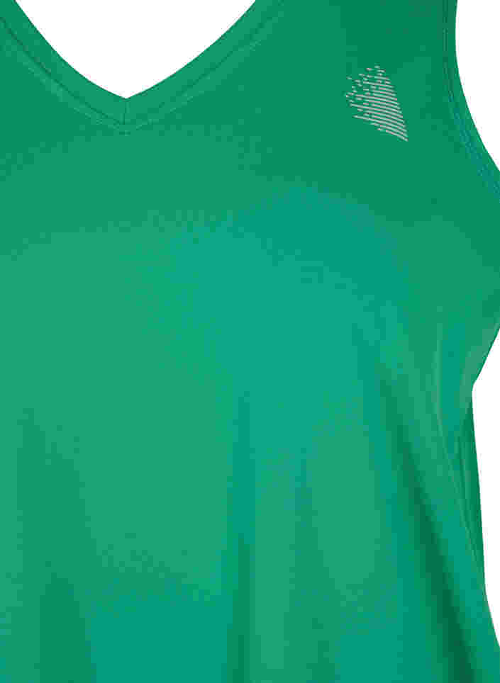 Träningstopp med v-ringning, Jolly Green, Packshot image number 2