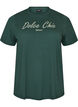 T-shirt i ekologisk bomull med tryck, Gr&ouml;n, Packshot image number 0
