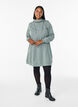 Kort sweatshirtkl&auml;nning med h&ouml;g krage och fickor, Gr&ouml;n, Model image number 1