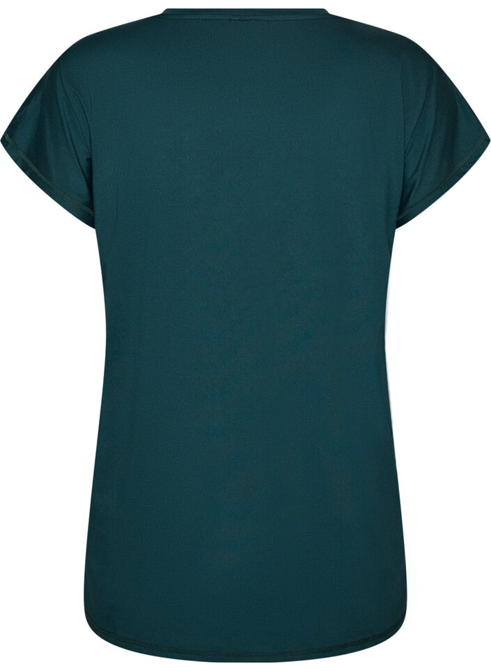 L&aring;ng tr&auml;nings-t-shirt, Gr&ouml;n, Packshot image number 1