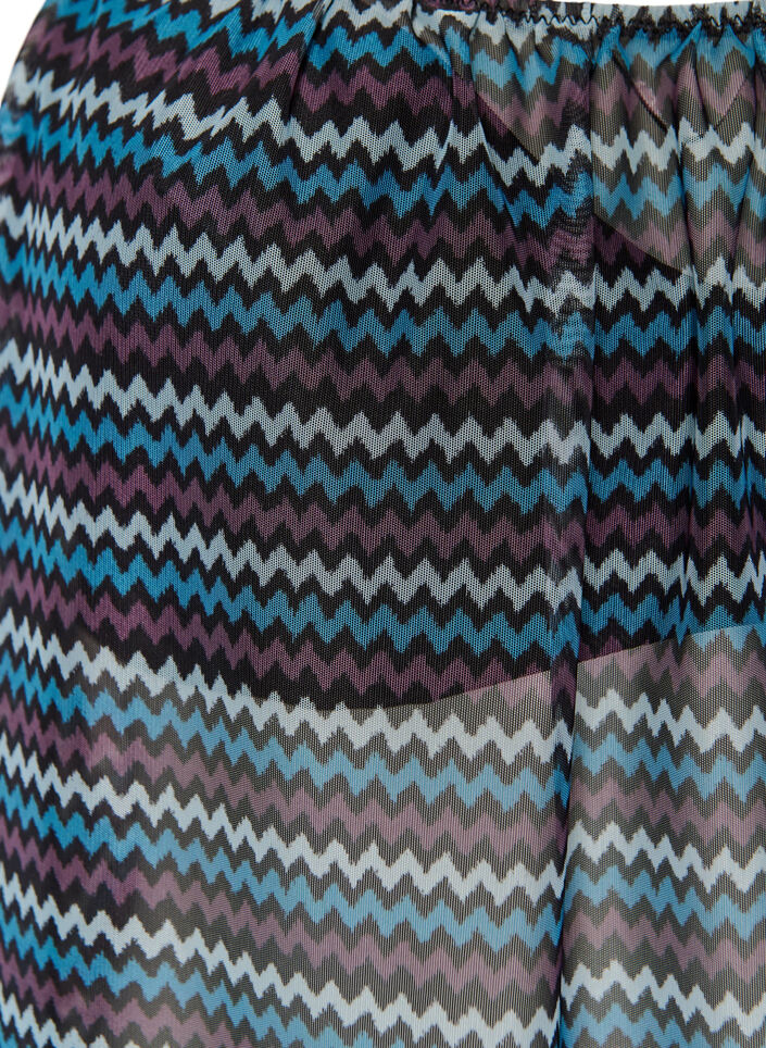 M&ouml;nstrad tankinitopp med bygel och kors i ryggen, Bl&aring;, Packshot image number 2