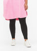 Leggings i bomull med foder, Svart, Model image number 3