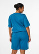 Shorts i modalmix med fickor, Bl&aring;, Model image number 2