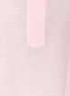 Tunika i bomull med v-ringning, Rosa, Packshot image number 2