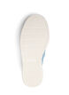 Wide fit - Slip-on med knutdetalj, Blå, Packshot image number 4