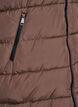 L&aring;ng v&auml;st med huva och fickor, Brun, Packshot image number 3
