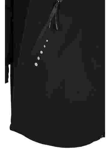 Skaljacka med tillhörande fleecetröja, Black Solid, Packshot image number 3