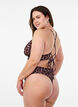 Leopardbikini-string, Brun, Model image number 1