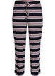 Randiga pyjamasbyxor med vida ben, Bl&aring;, Packshot image number 0