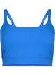 Bikinitopp med leopardtextur, Palace Blue, Packshot image number 0