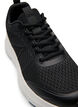 Wide fit - Bekväma sneakers med stötdämpande sula, Svart, Packshot image number 2