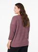 Jerseyblus med 3/4-&auml;rm, R&ouml;d, Model image number 2