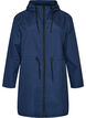 L&auml;ttviktig parkas med huva, Bl&aring;, Packshot image number 0