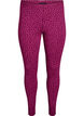 Ankelkorta leggings i viskos, Rosa, Packshot image number 0