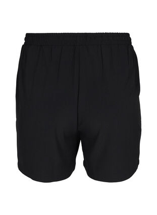 Shorts med lös passform och fickor, Black, Packshot image number 1