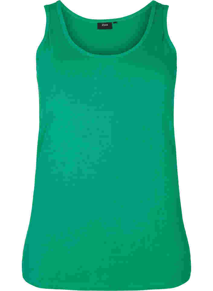 Enfärgat baslinne i bomull, Jolly Green, Packshot image number 0