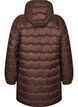 Quiltad jacka, Brun, Packshot image number 1