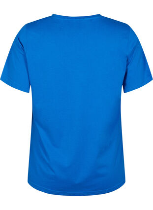 FLASH - T-shirt med rund halsringning, Strong Blue, Packshot image number 1