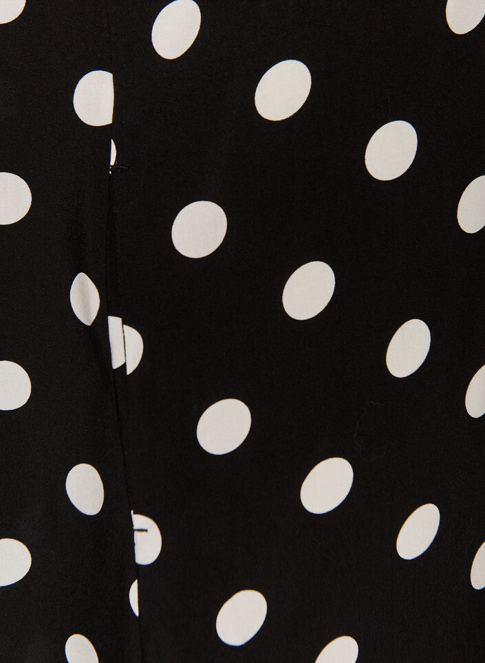 L&ouml;s l&aring;ng skjorta i viskos, Vanilla, Packshot image number 3