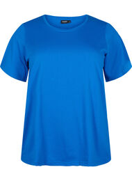 FLASH - T-shirt med rund halsringning, Strong Blue