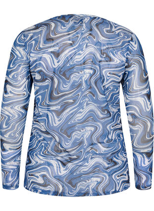 Mesh-tröja med tryck, Night Sky, Packshot image number 1