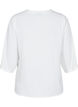 Blus med 3/4-&auml;rm, Vanilla, Packshot image number 1
