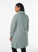 Kort sweatshirtkl&auml;nning med h&ouml;g krage och fickor, Gr&ouml;n, Model image number 2