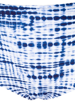 Bikinitrosa med hög midja och mönster, Tie Dye Print, Packshot image number 2