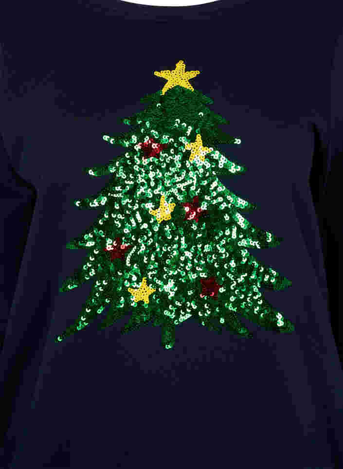Jultröja, Night Sky Tree, Packshot image number 2