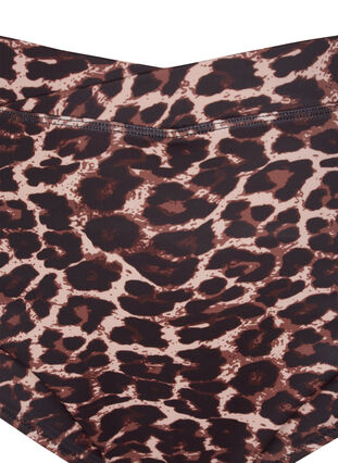 Bikinitrosor med tryck och hög midja, Autentic Leopard, Packshot image number 2