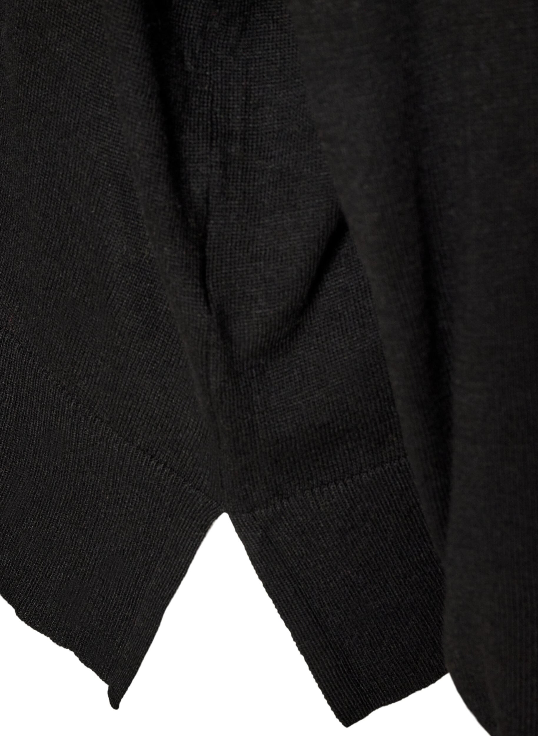 ZizziPolotr&ouml;ja med l&ouml;s passform, Svart, Packshot image number 3