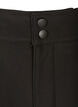Softshell byxor med justerbart kardborreband, Svart, Packshot image number 2