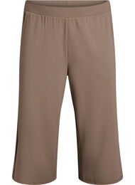 FLASH - H&ouml;gmidjade knickers med l&ouml;s passform, Brun