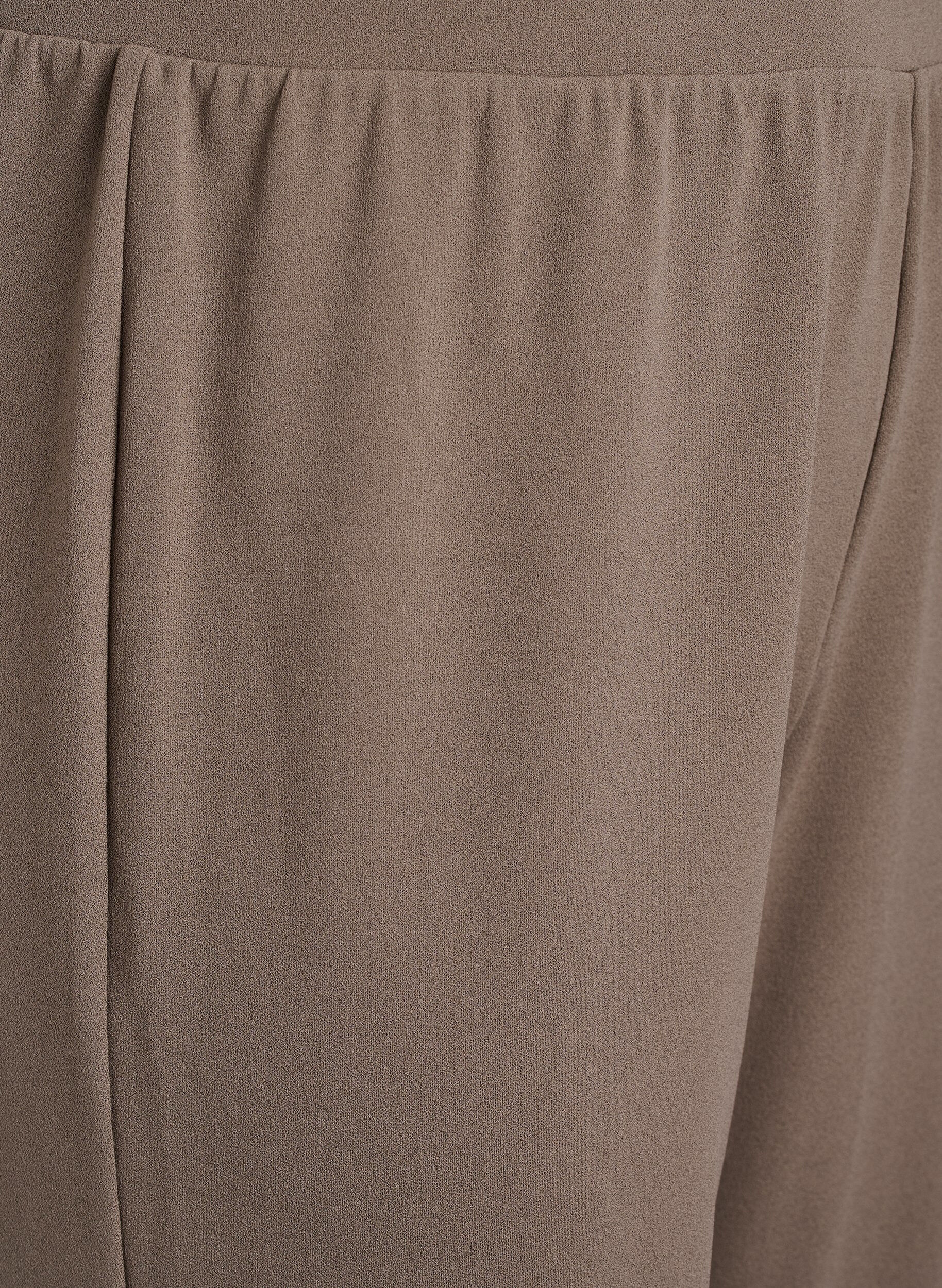 ZizziByxor med rak passform, Beige, Packshot image number 2