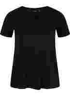 Basis t-shirt, Black, Packshot