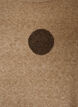 Stickad blus med prickigt m&ouml;nster, Brun, Packshot image number 2