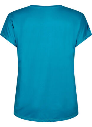 Kortärmad t-shirt för träning, Deep Lagoon, Packshot image number 1