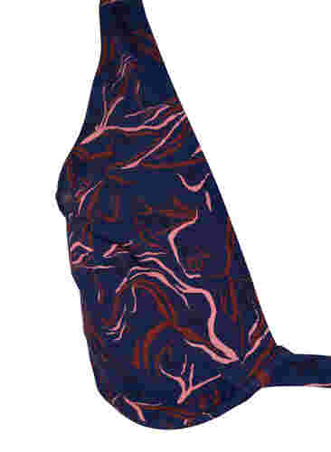 Mönstrad bikinitopp med bygel, Graphic Print , Packshot image number 2