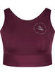 CORE, MID SUPPORT SPORTS BRA - Sport-bh med v-rygg, Fig, Packshot image number 0