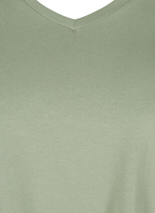 Basis t-shirt, Agave Green, Packshot image number 2