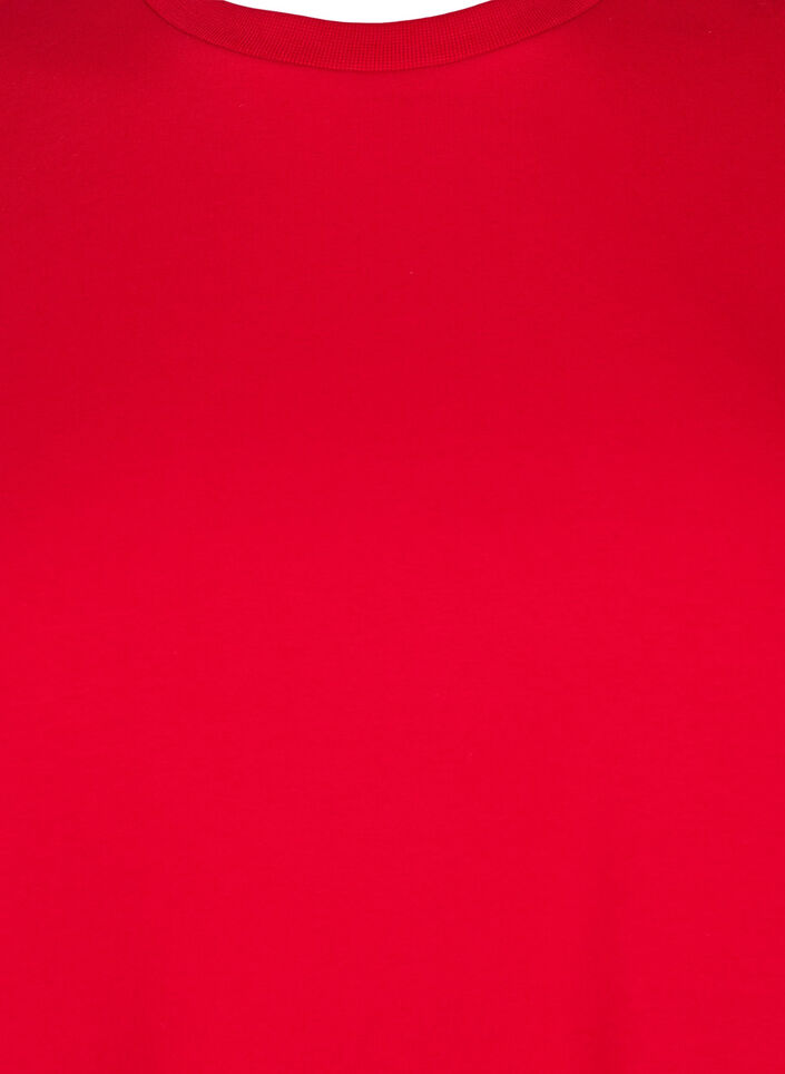 T-shirt i ekologisk bomull med rund halsringning, Salsa, Packshot image number 2