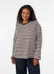 Bas-t-shirt med l&aring;nga &auml;rmar, Rosa, Model image number 0