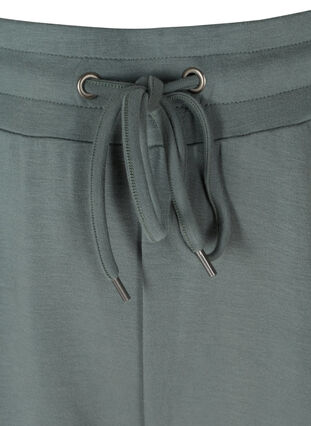 Sweatpants med fickor och dragsko, Balsam Green, Packshot image number 2