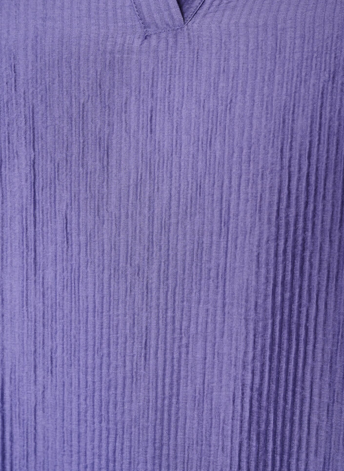 A-linjeformad kl&auml;nning med struktur, Lila, Packshot image number 2