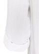 Tunika i bomullsmuslin med broderie anglaise, Vit, Packshot image number 3