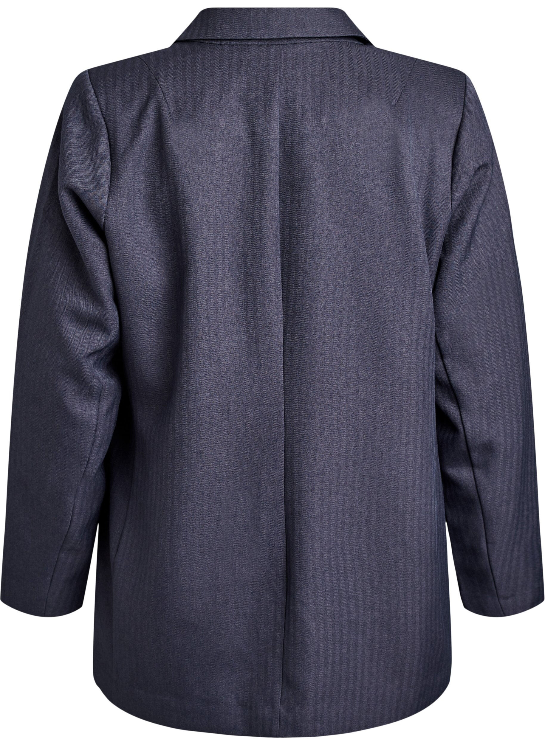 ZizziKlassisk blazer med fickor, Gr&aring;, Packshot image number 1
